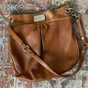 Marc Jacobs Large Hiller Leather Hobo Purse